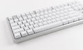 Mistel Sleeker Silver White LED TKL Dye Sub PBT Aluminum Mechanical Keyboard