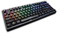 MK Disco Black ABS Keycaps RGB LED TKL Mechanical Keyboard