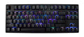 MK Disco Black ABS Keycaps RGB LED TKL Mechanical Keyboard