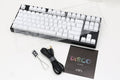 MK Disco White RGB LED TKL Double Shot PBT Mechanical Keyboard