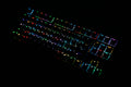 MK Disco Black RGB LED TKL Double Shot PBT Mechanical Keyboard