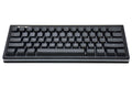 Vortex POK3R Black LE Frosted White Border RGB LED 60% Double Shot PBT Mechanical Keyboard