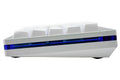 Vortex POK3R Silver LE Blue Border RGB LED 60% Double Shot PBT Mechanical Keyboard