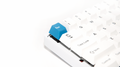 Vortex POK3R White Case 60% Double Shot PBT Mechanical Keyboard