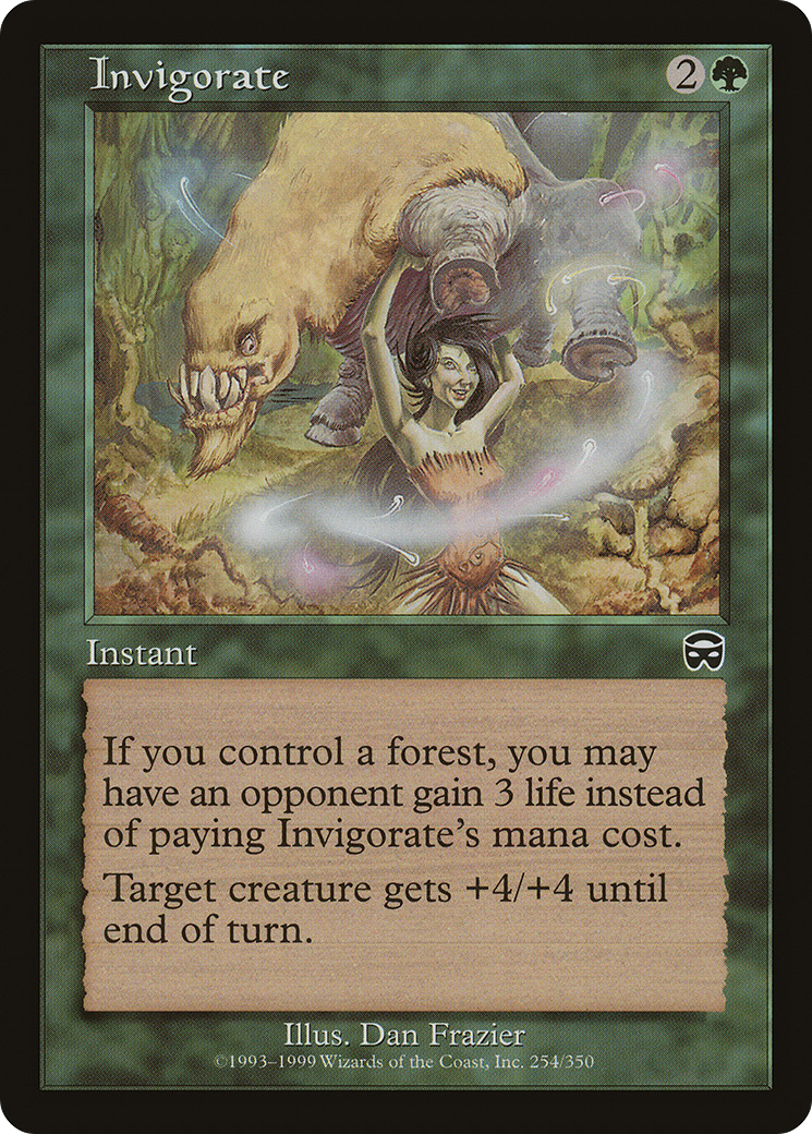 Invigorate (MMQ-254) - Mercadian Masques Foil
