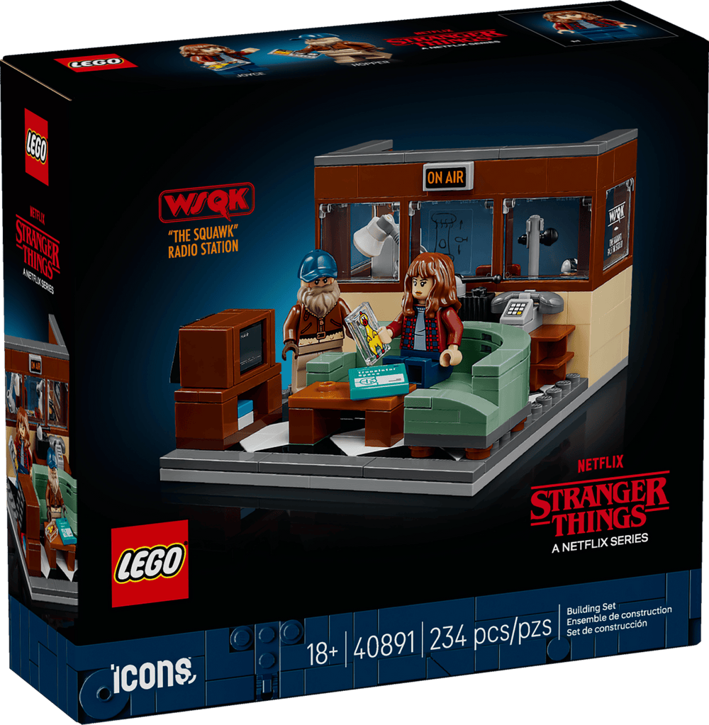 LEGO Icons - Stranger Things WSQK Radio Station - #40891 (RETIRED)