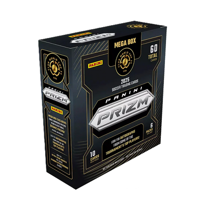 2025 Panini Prizm FIFA Club World Cup Soccer Hobby Mega Box