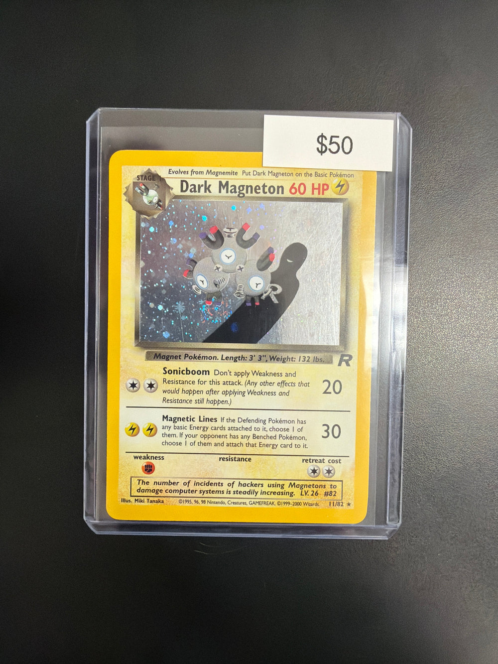 Pokemon Dark Magneton Holo #11/82