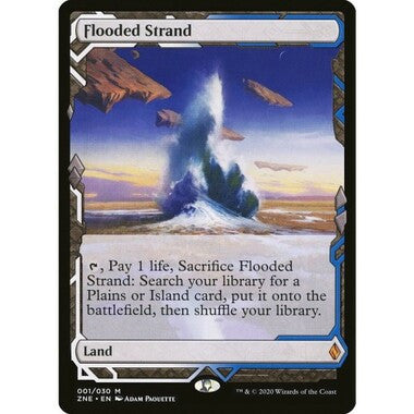Flooded Strand (ZNE-001) - Zendikar Rising Expeditions