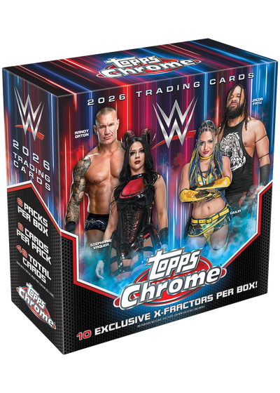 2026 Topps Chrome WWE Mega Box