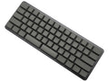 0.01 Z62 Dark Grey 60% White LED Blank PBT Mechanical Keyboard