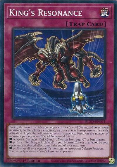 King's Resonance - BLZD-EN071 - Common - 1st Edition