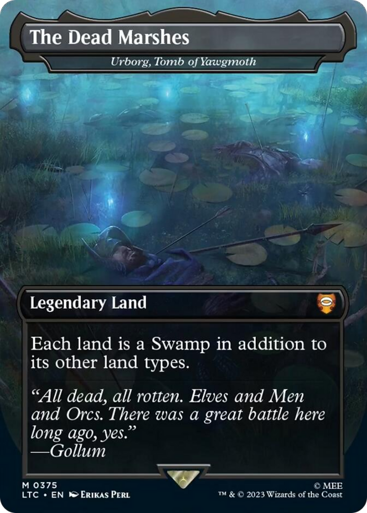Urborg, Tomb of Yawgmoth (LTC-375) - Tales of Middle-earth Commander / The Dead Marshes (Borderless)
