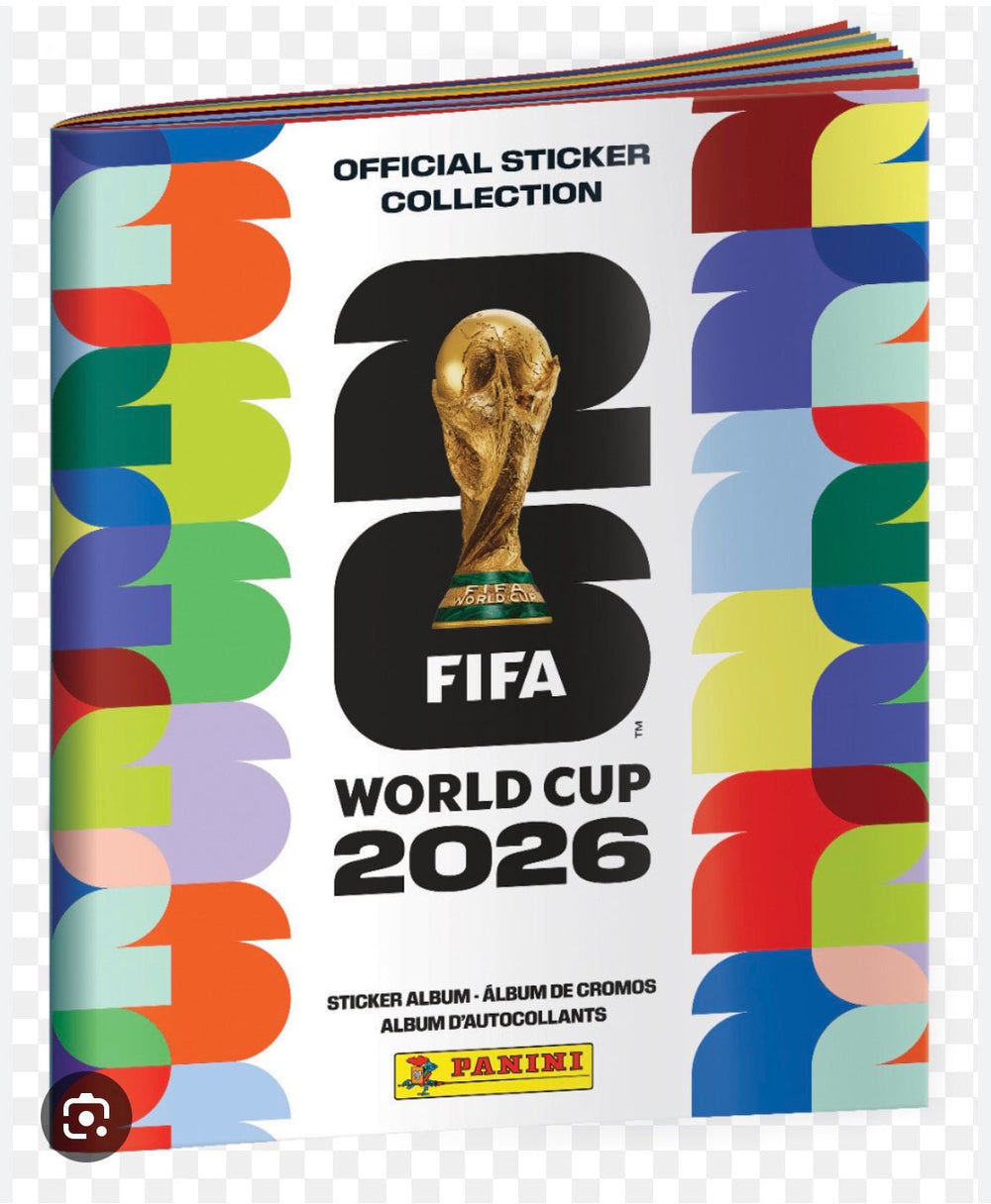 Panini: 2026 World Cup Soccer Stickers - Official Sticker Album