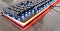 MK Fission White LED Double Shot PBT Mechanical Keyboard