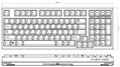 Leopold FC980C Black Dye Sub PBT Mechanical Keyboard (AECX02)