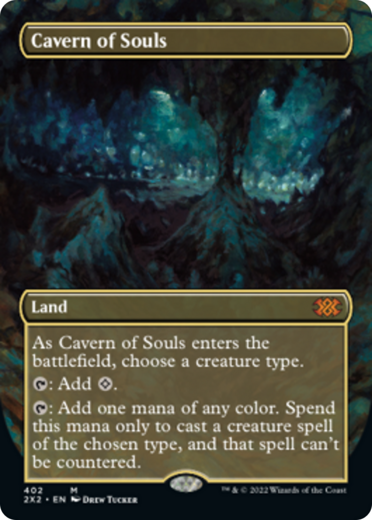 Cavern of Souls (2X2-402) - Double Masters 2022 (Borderless)