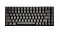MK MK84 Black Case White LED 75% Mechanical Keyboard
