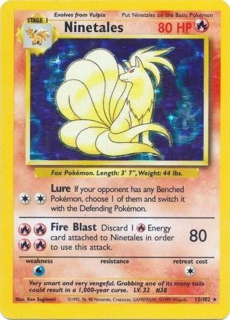 Ninetales - 012/102 - (Base Set)