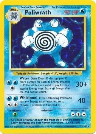 Poliwrath - 013/102 - (Base Set)