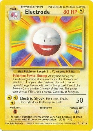 Electrode - 021/102 - (Base Set)