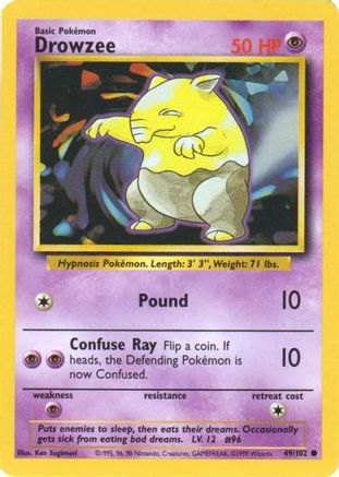 Drowzee (49/102) - Base Set
