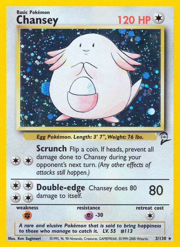 Chansey - 003/130 - (Base Set 2)