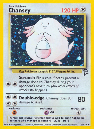 Chansey - 003/130 - (Base Set 2)