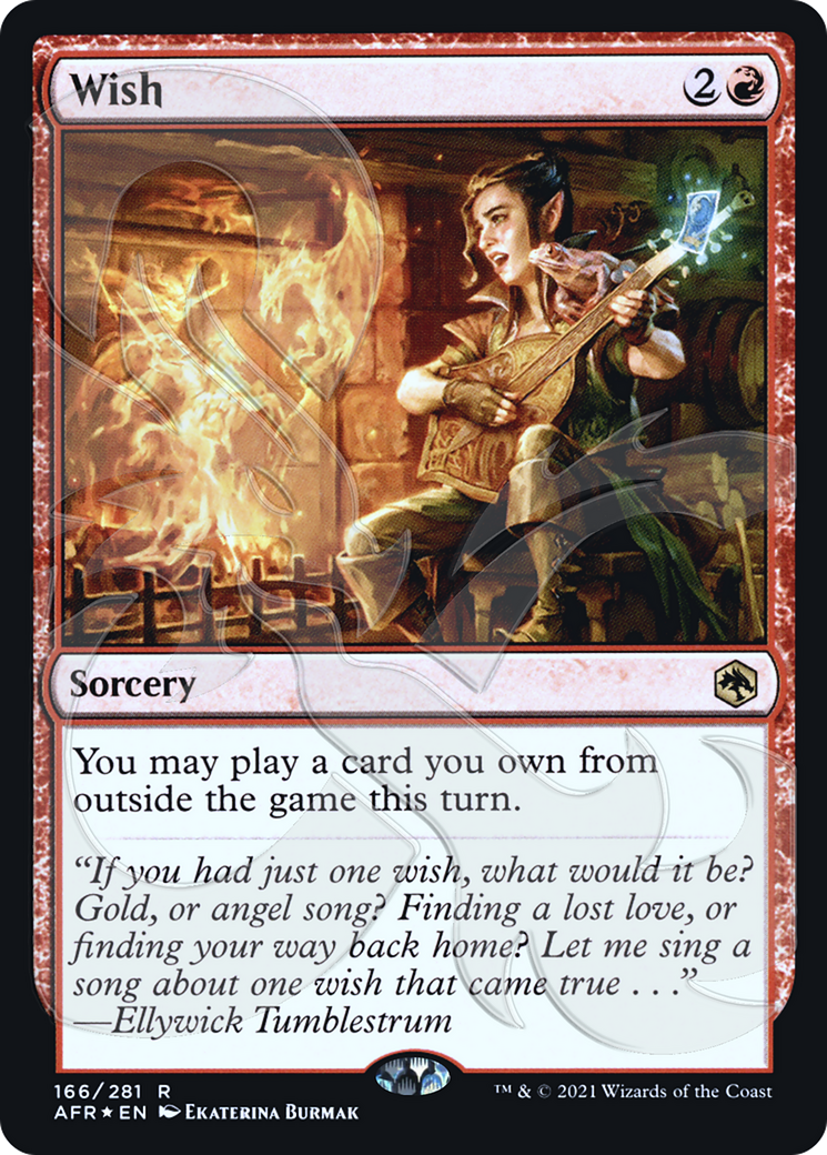 Wish (AFR&-166A) - Adventures in the Forgotten Realms Promos Foil