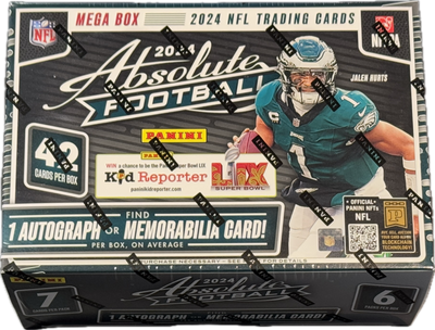 2024 Panini Absolute Football Hobby Mega Box