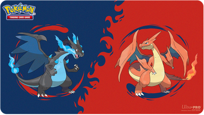 Ultra Pro Pokémon Playmat - Mega Charizard X and Mega Charizard Y