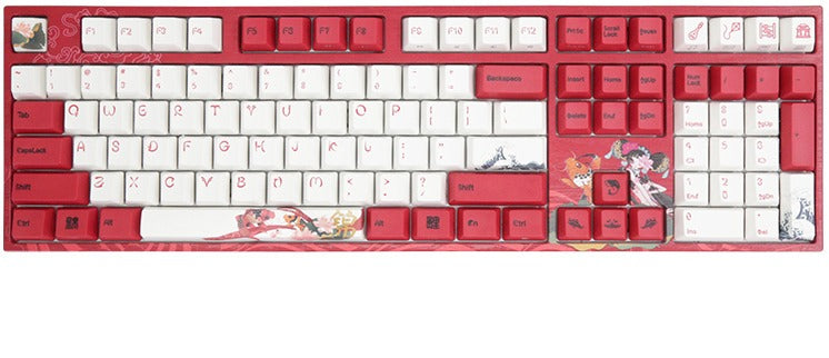 Varmilo MA108M Koi White LED Dye Sub PBT Mechanical Keyboard
