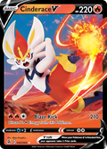 Cinderace V 43 264 Fusion Strike Holofoil
