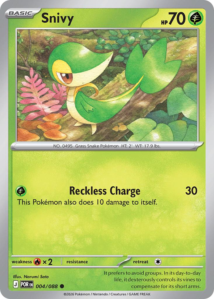 Snivy - 004/088 - Common [me03-004] [Non-Holo]