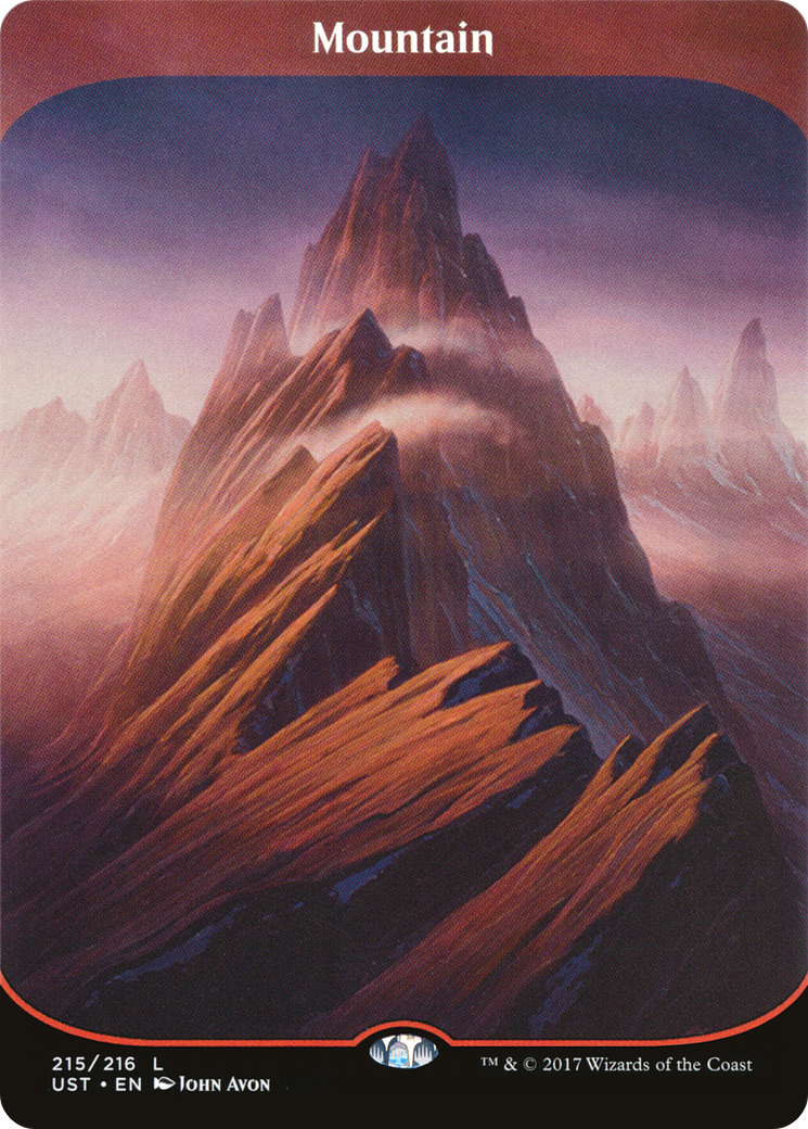 Mountain (UST-215) - Unstable (Borderless) Foil