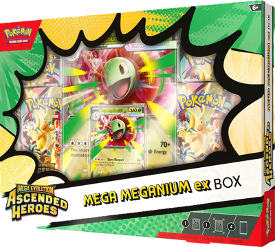 Pokemon Mega Evolution Ascended Heroes EX Box