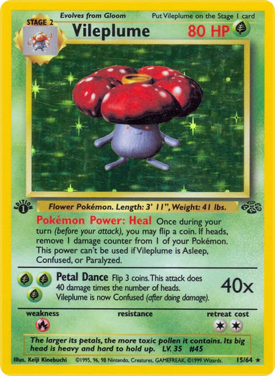 Vileplume (15) - 15/64 - (Jungle)