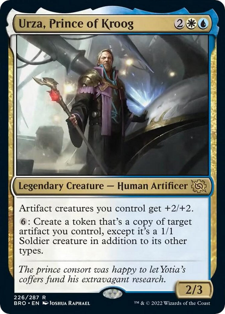 Urza, Prince of Kroog - 226 - (The Brothers' War)