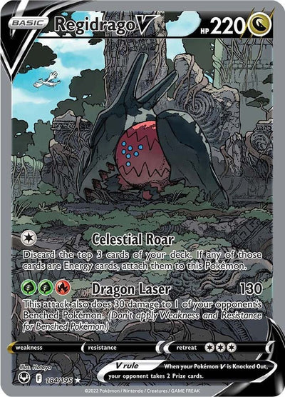 Regidrago V (Alternate Full Art) - SWSH12: Silver Tempest