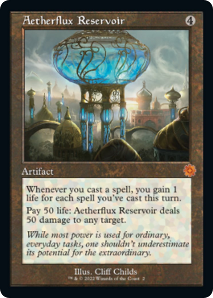 Aetherflux Reservoir - 2 - (The Brothers' War: Retro Frame Artifacts)