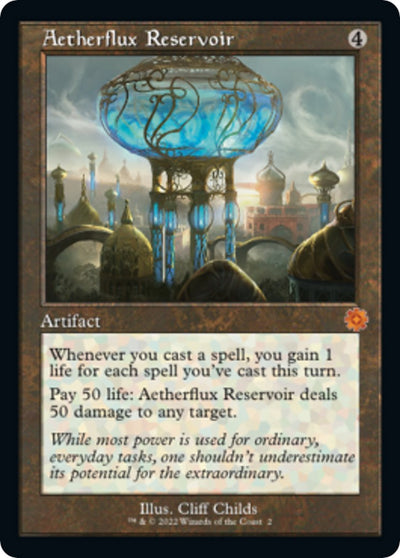 Aetherflux Reservoir - 2 - (The Brothers' War: Retro Frame Artifacts)