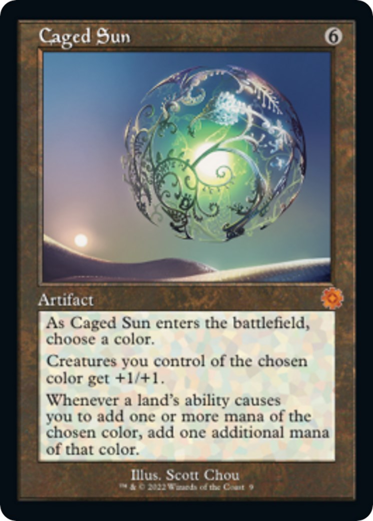 Caged Sun - 9 - (The Brothers' War: Retro Frame Artifacts)