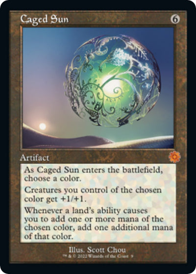 Caged Sun - 9 - (The Brothers' War: Retro Frame Artifacts)