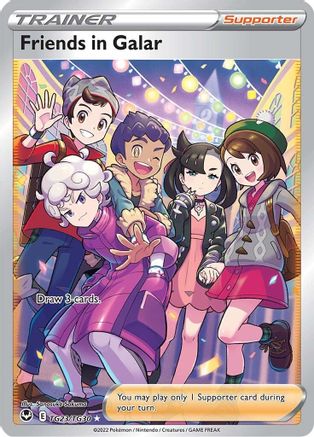 Friends in Galar (TG23/TG30) - SWSH12 Silver Tempest Trainer Gallery Holofoil