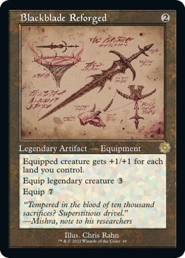 Blackblade Reforged (Schematic) - 69 - (The Brothers' War: Retro Frame Artifacts)