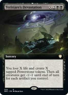 Terisiare's Devastation (Extended Art) - 56 - (Commander: The Brothers' War)