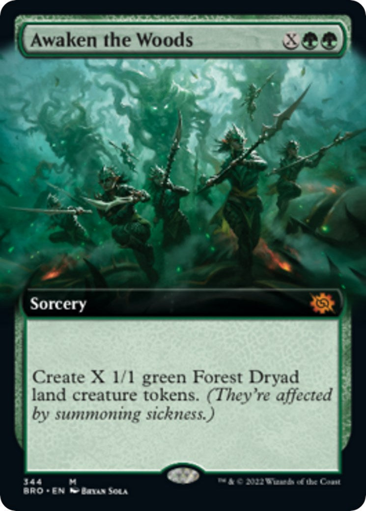 Awaken the Woods (Extended Art) - 344 - (The Brothers' War)
