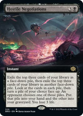 Hostile Negotiations (Extended Art) - 329 - (The Brothers' War)