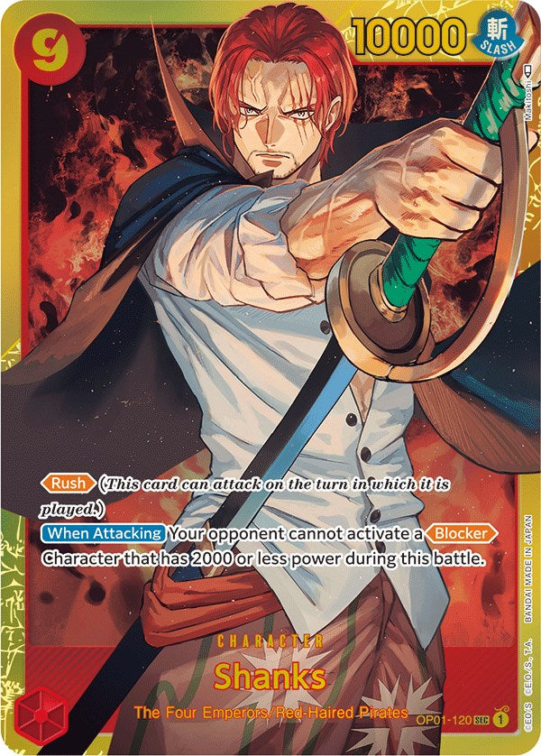 Shanks - OP01-120 - (Romance Dawn)