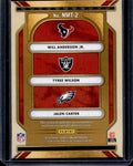 2023 Panini Gold Standard Will Anderson Jr./Tyree Wilson/Jalen Carter #NMT-2 Rookie Patch /99